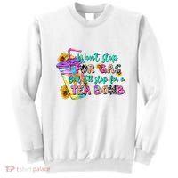 Retro WonT Stop For Gas But ILl Stop For A Tea Bomb Sweatshirt thumb 0
