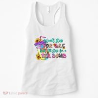 Retro WonT Stop For Gas But ILl Stop For A Tea Bomb Women's Tank Top thumb 0