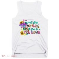 Retro WonT Stop For Gas But ILl Stop For A Tea Bomb Tank Top thumb 0