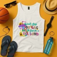 Retro WonT Stop For Gas But ILl Stop For A Tea Bomb Tank Top thumb 4