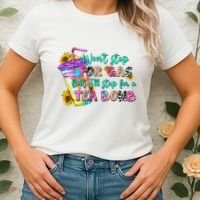 Retro WonT Stop For Gas But ILl Stop For A Tea Bomb Women's T-Shirt thumb 2