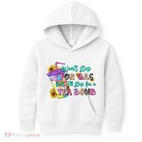 Retro WonT Stop For Gas But ILl Stop For A Tea Bomb Kids Hoodie thumb 0