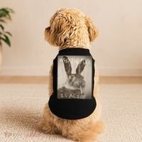 Retro Who The F_ck Is Alice Funny Rabbit  Doggie Tank thumb 2