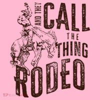 Retro Western They Call The Thing Rodeo Cowboy Howdy Coaster thumb 2