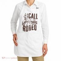 Retro Western They Call The Thing Rodeo Cowboy Howdy Apron thumb 2