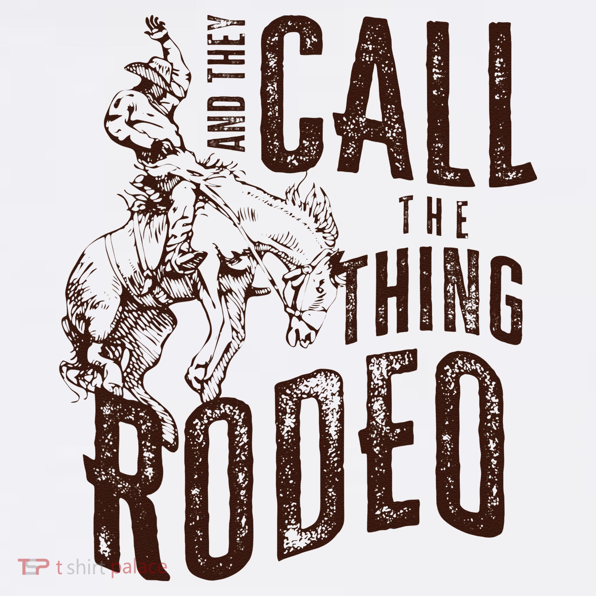Retro Western They Call The Thing Rodeo Cowboy Howdy Beanie
