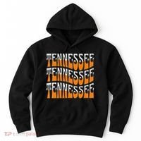 Retro Wavy Tennessee S Tennessee Orange Hoodie thumb 0
