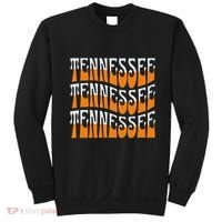 Retro Wavy Tennessee S Tennessee Orange Sweatshirt thumb 0