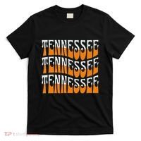 Retro Wavy Tennessee S Tennessee Orange T-Shirt thumb 0