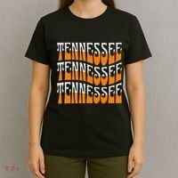 Retro Wavy Tennessee S Tennessee Orange T-Shirt thumb 4