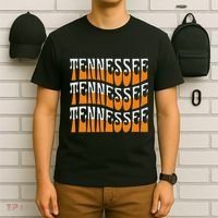 Retro Wavy Tennessee S Tennessee Orange T-Shirt thumb 6