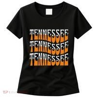 Retro Wavy Tennessee S Tennessee Orange Women's T-Shirt thumb 0