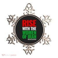 Rise With The Women Of Iran #Mahsa Amini Ornament thumb 0