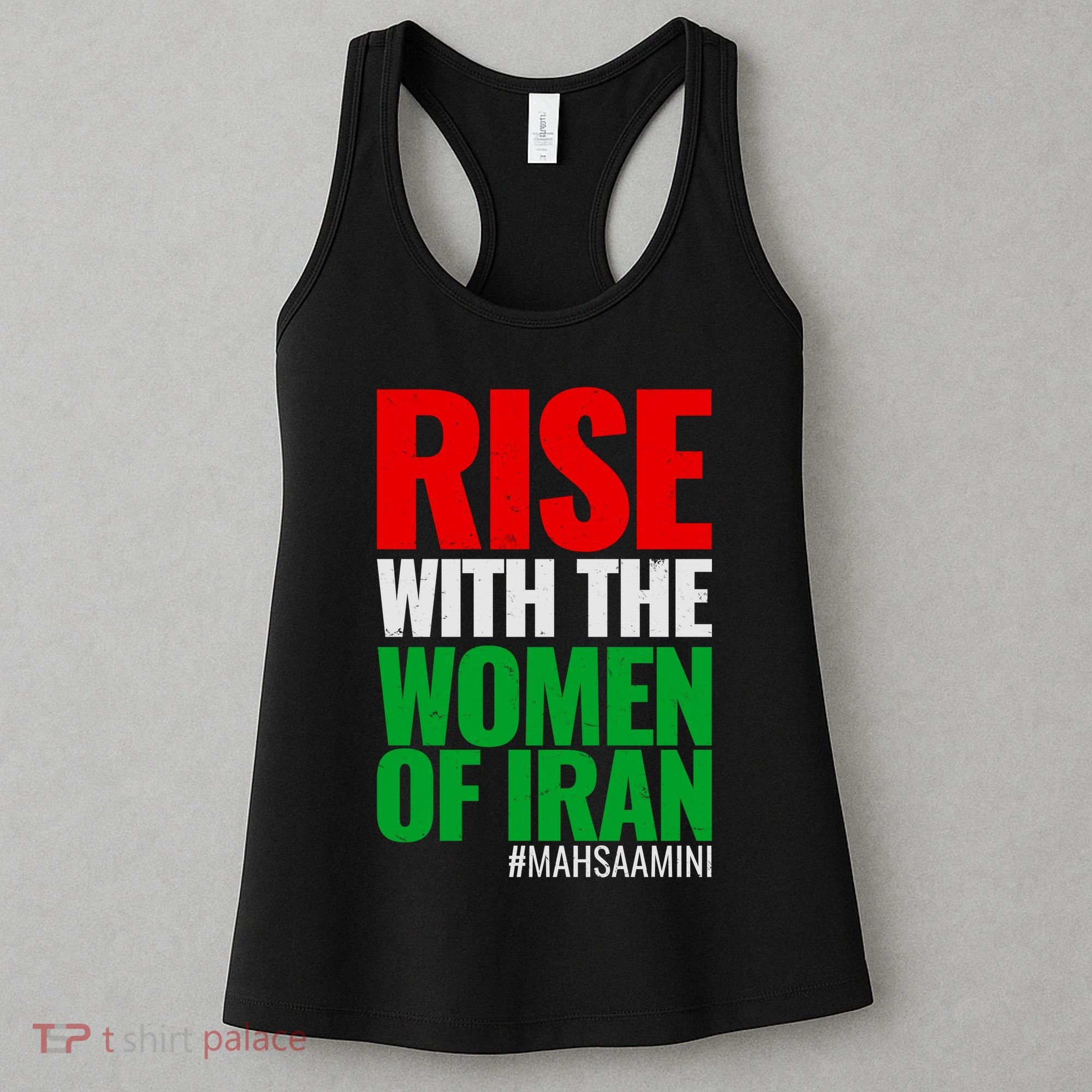 Rise With The Women Of Iran #Mahsa Amini Women's Tank Top