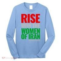 Rise With The Women Of Iran #Mahsa Amini Long Sleeve Shirt thumb 0