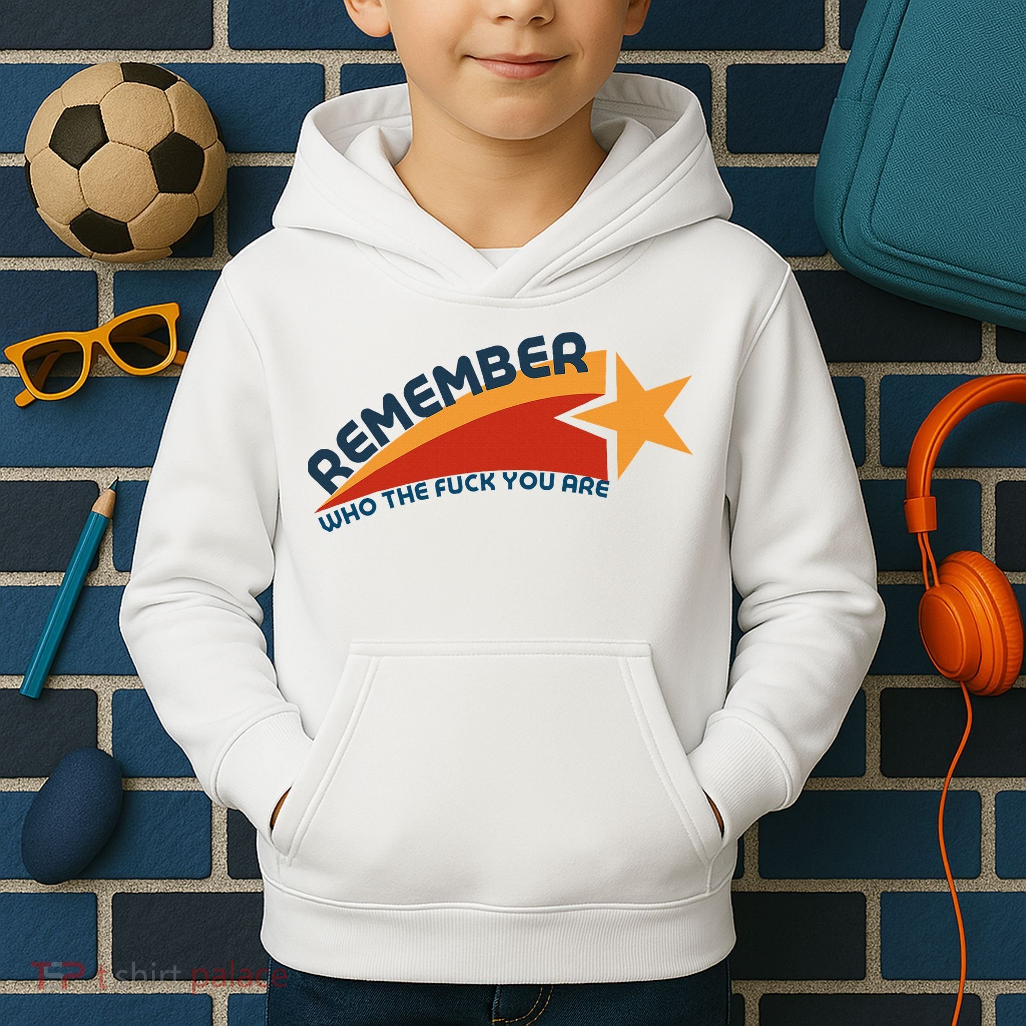 Remember Who The Fuck You Are Kids Hoodie