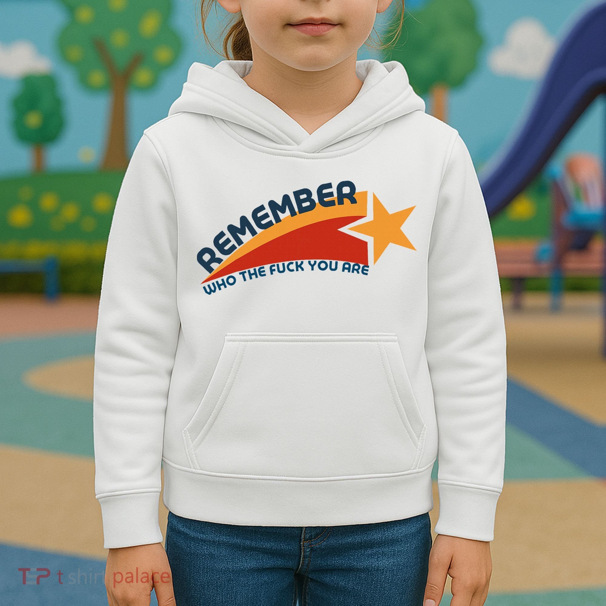 Remember Who The Fuck You Are Kids Hoodie
