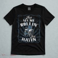retro Wheelchair They See Me Rollin They Hatin  T-Shirt thumb 5