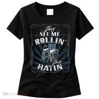 retro Wheelchair They See Me Rollin They Hatin  Women's T-Shirt thumb 0