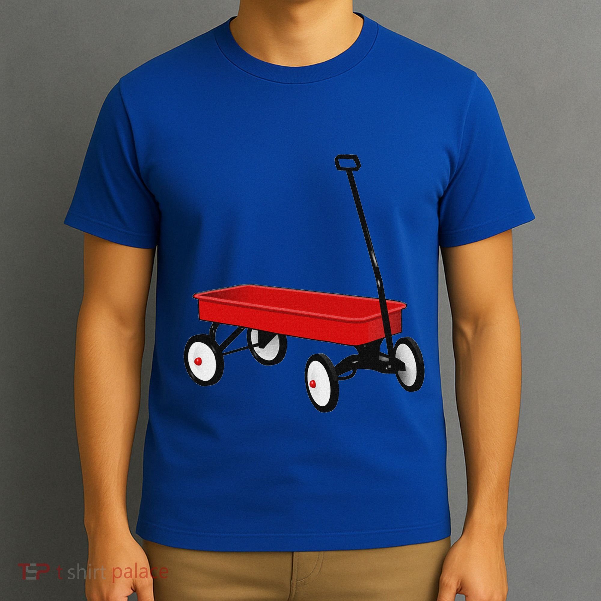 Red Wagon Vintage Toy T-Shirt