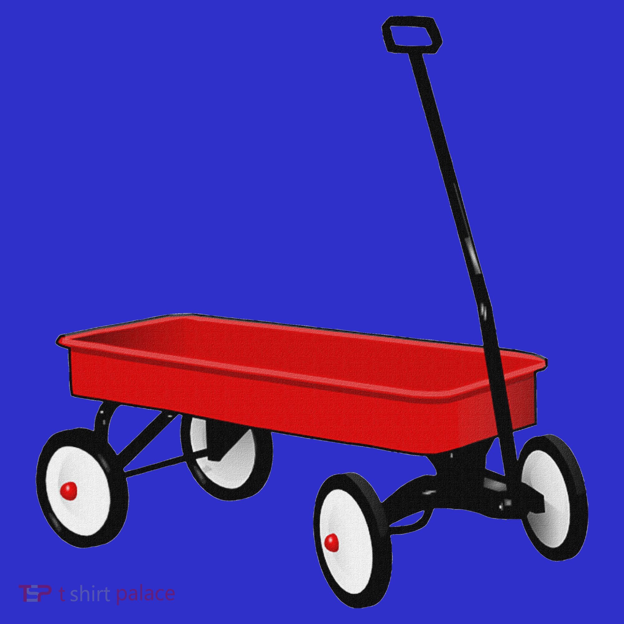 Red Wagon Vintage Toy T-Shirt
