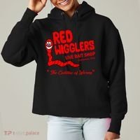 Red Wigglers WKRP In Cincinnati Ladies Heavyweight Boxy Pullover Hoodie thumb 0