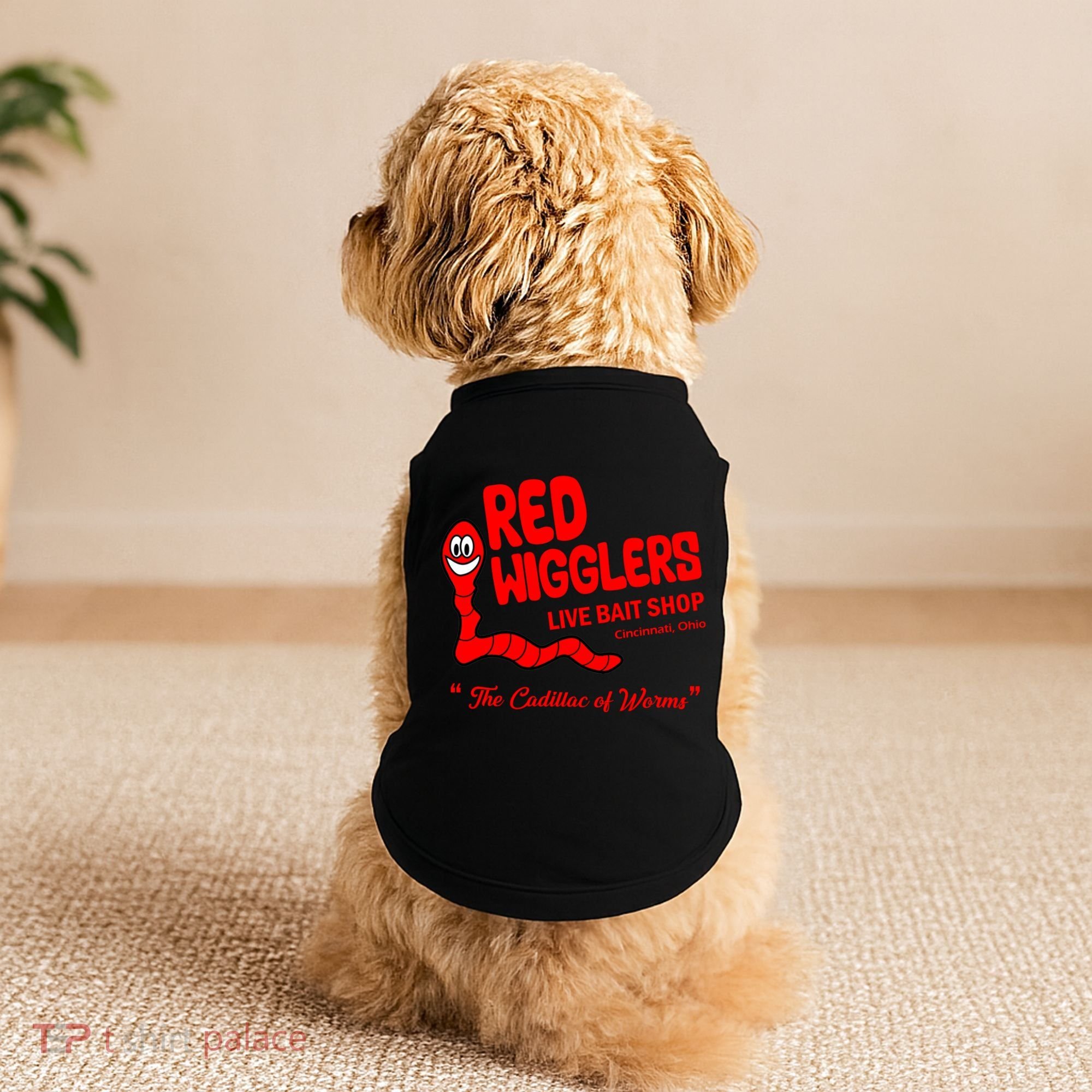 Red Wigglers WKRP In Cincinnati Doggie Tank