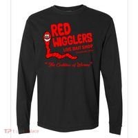 Red Wigglers WKRP In Cincinnati Comfort Colors Heavyweight Long Sleeve T-Shirt thumb 0