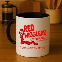 Red Wigglers WKRP In Cincinnati Coffee Mug thumb 4