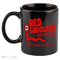 Red Wigglers WKRP In Cincinnati 11oz C Handle Ceramic Mug thumb 2