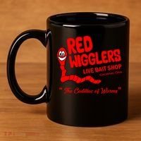 Red Wigglers WKRP In Cincinnati 11oz C Handle Ceramic Mug thumb 4