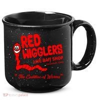 Red Wigglers WKRP In Cincinnati 15oz Campfire Ceramic Mug thumb 0