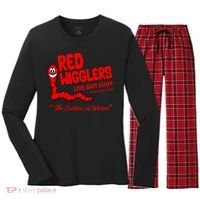 Red Wigglers WKRP In Cincinnati Women's Long Sleeve Flannel Pajama Set  thumb 0