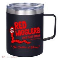 Red Wigglers WKRP In Cincinnati 12oz Stainless Steel Coffee Mug thumb 0