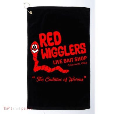 Red Wigglers WKRP In Cincinnati Golf Towel