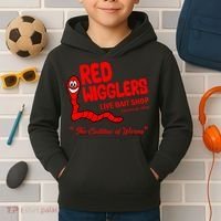 Red Wigglers WKRP In Cincinnati Kids Hoodie thumb 2