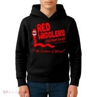 Red Wigglers WKRP In Cincinnati Kids Hoodie thumb 4