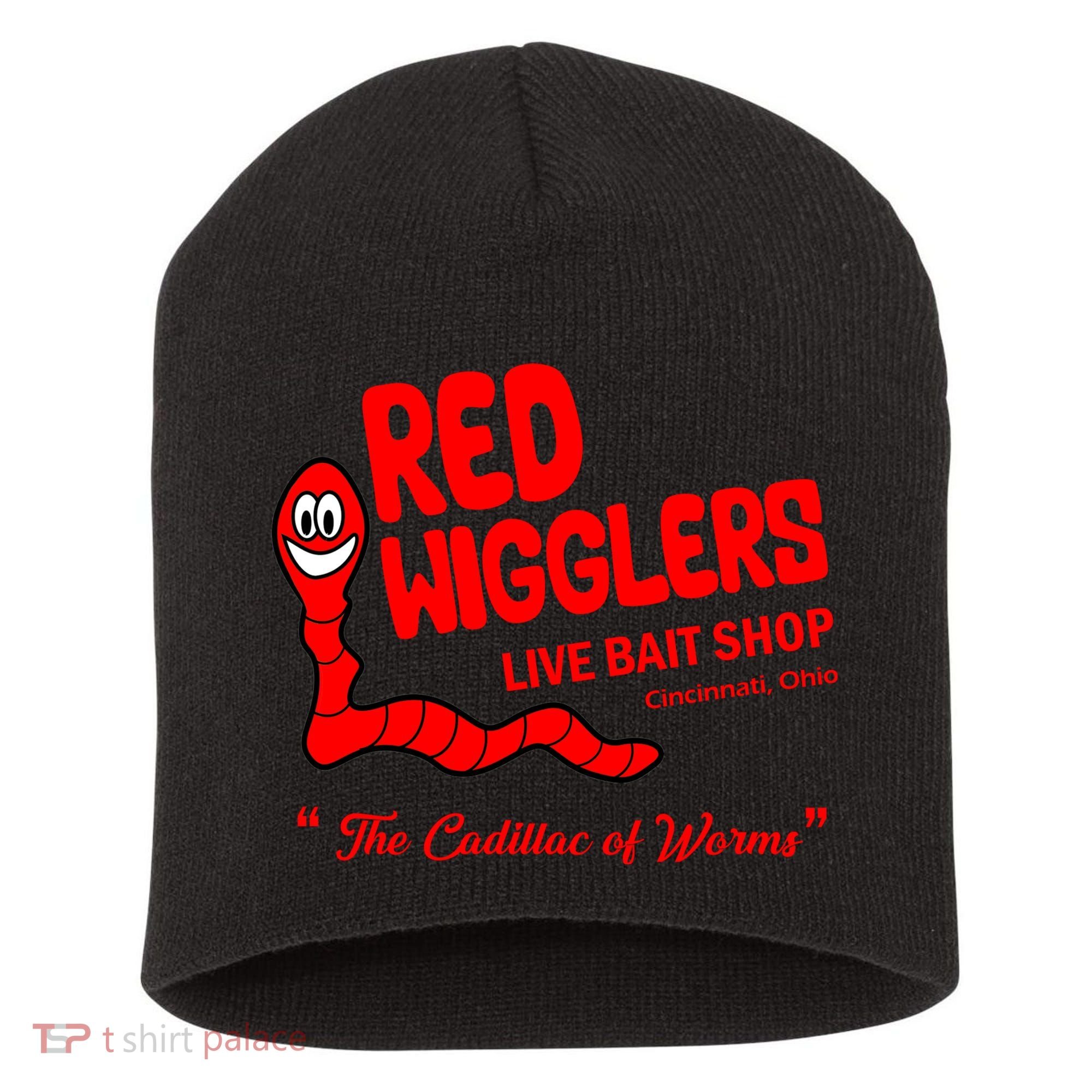 Red Wigglers WKRP In Cincinnati Short Acrylic Beanie