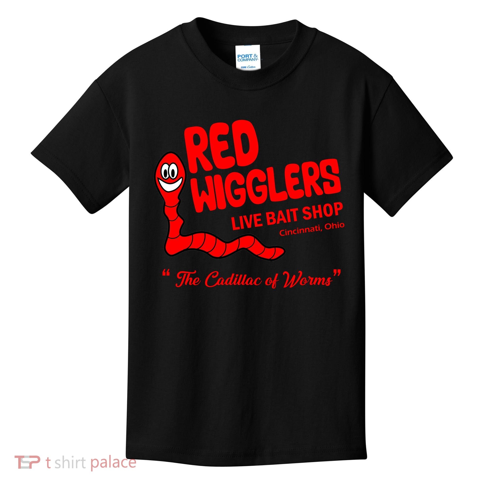 Red Wigglers WKRP In Cincinnati Kids T-Shirt