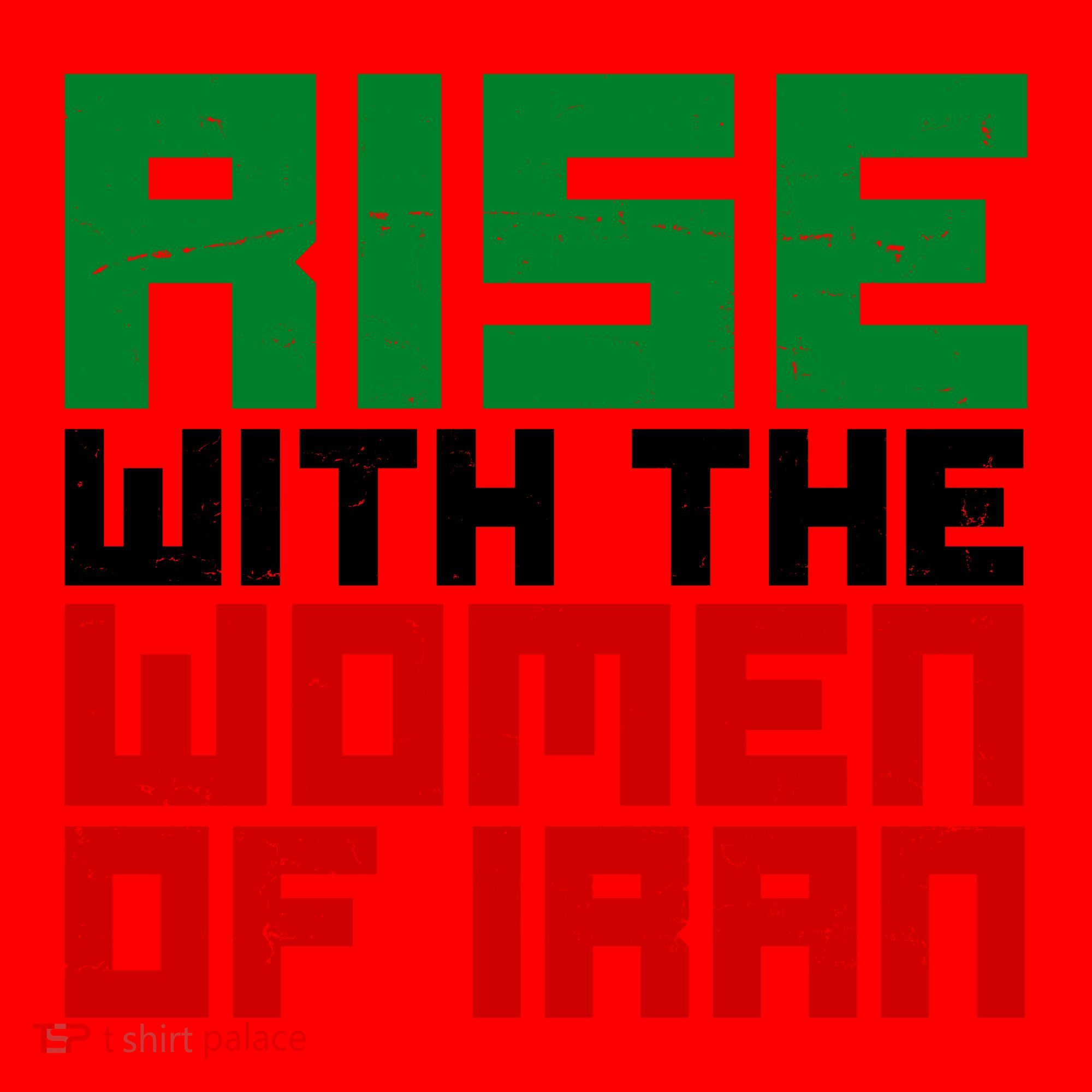 Rise With Women Of Iran Santa Hat