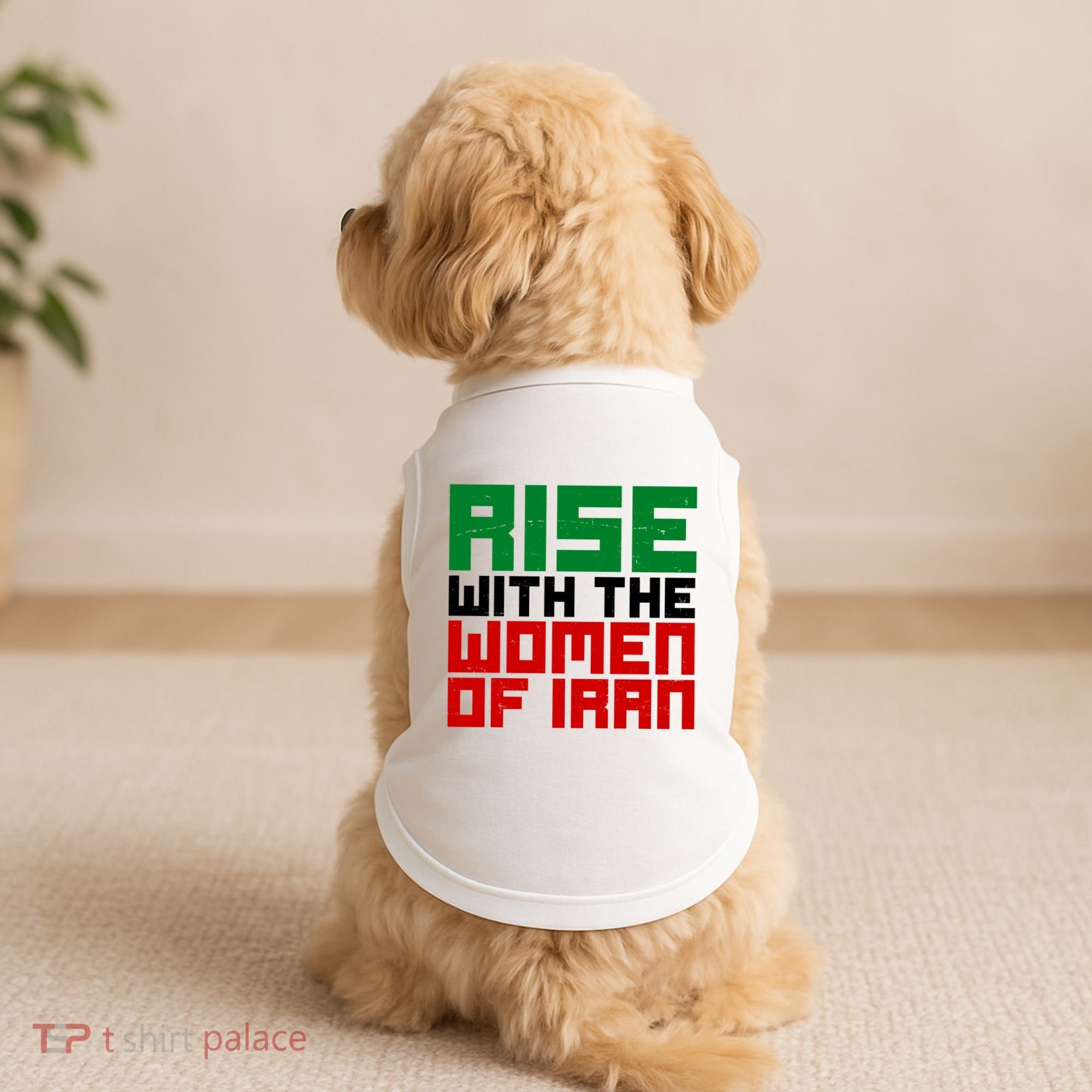 Rise With Women Of Iran Doggie Tank