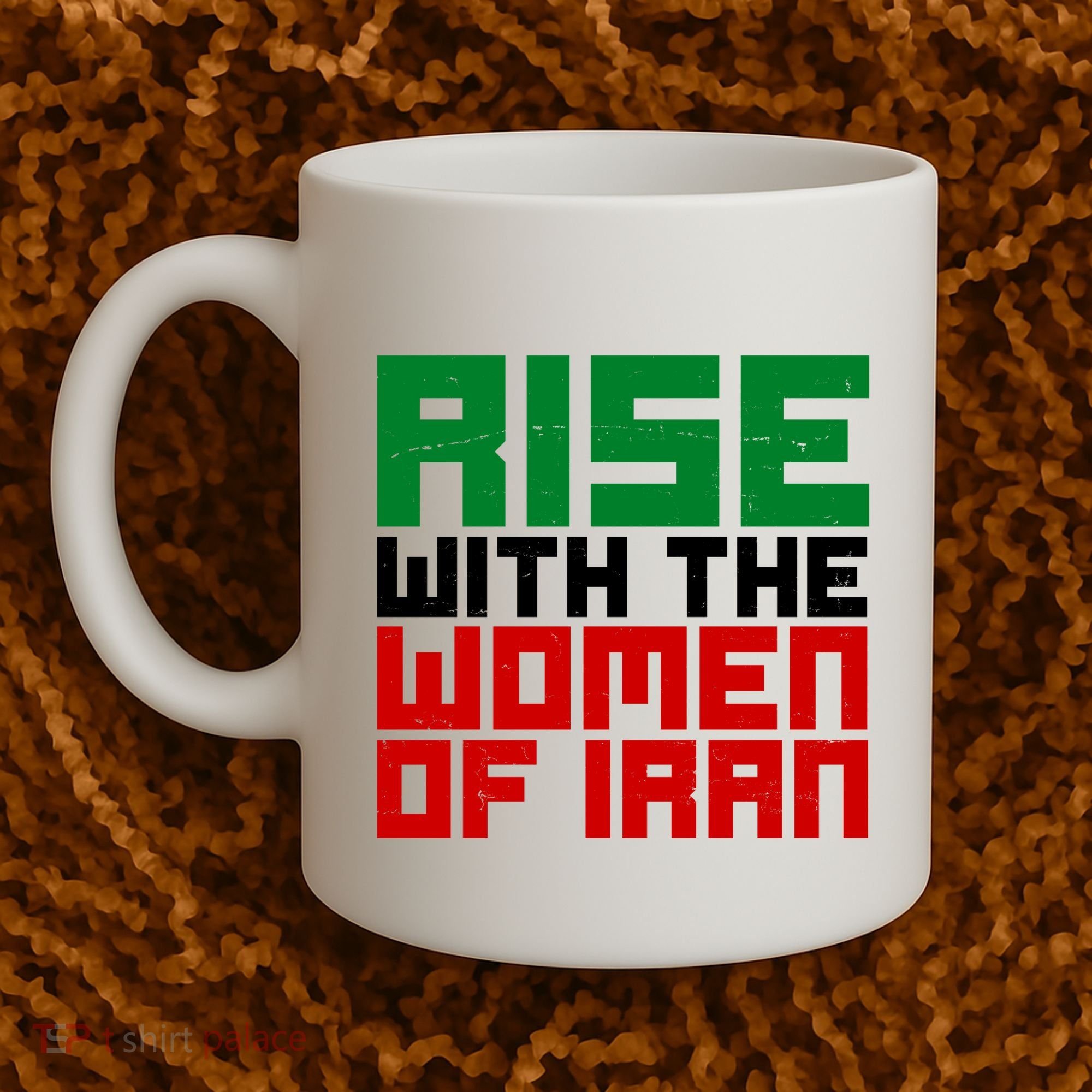 Rise With Women Of Iran Coffee Mug