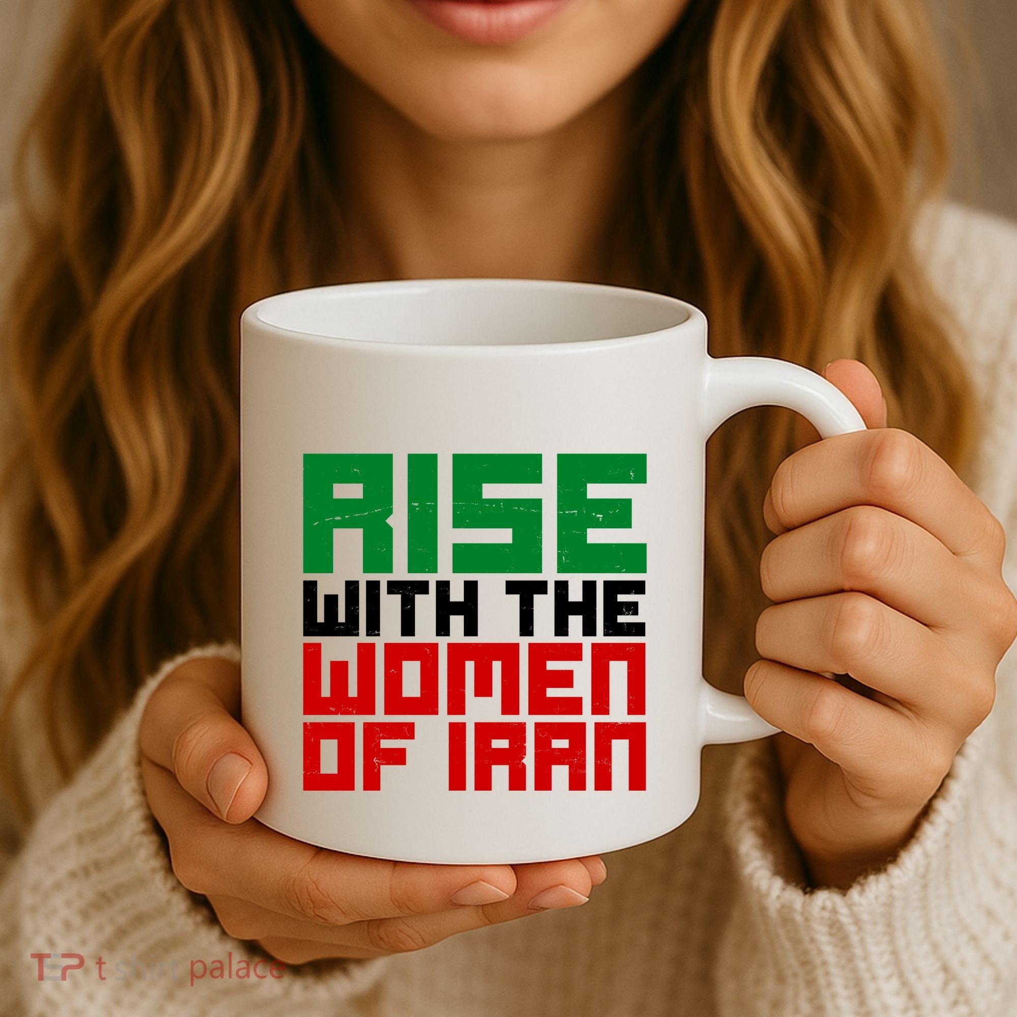 Rise With Women Of Iran Coffee Mug