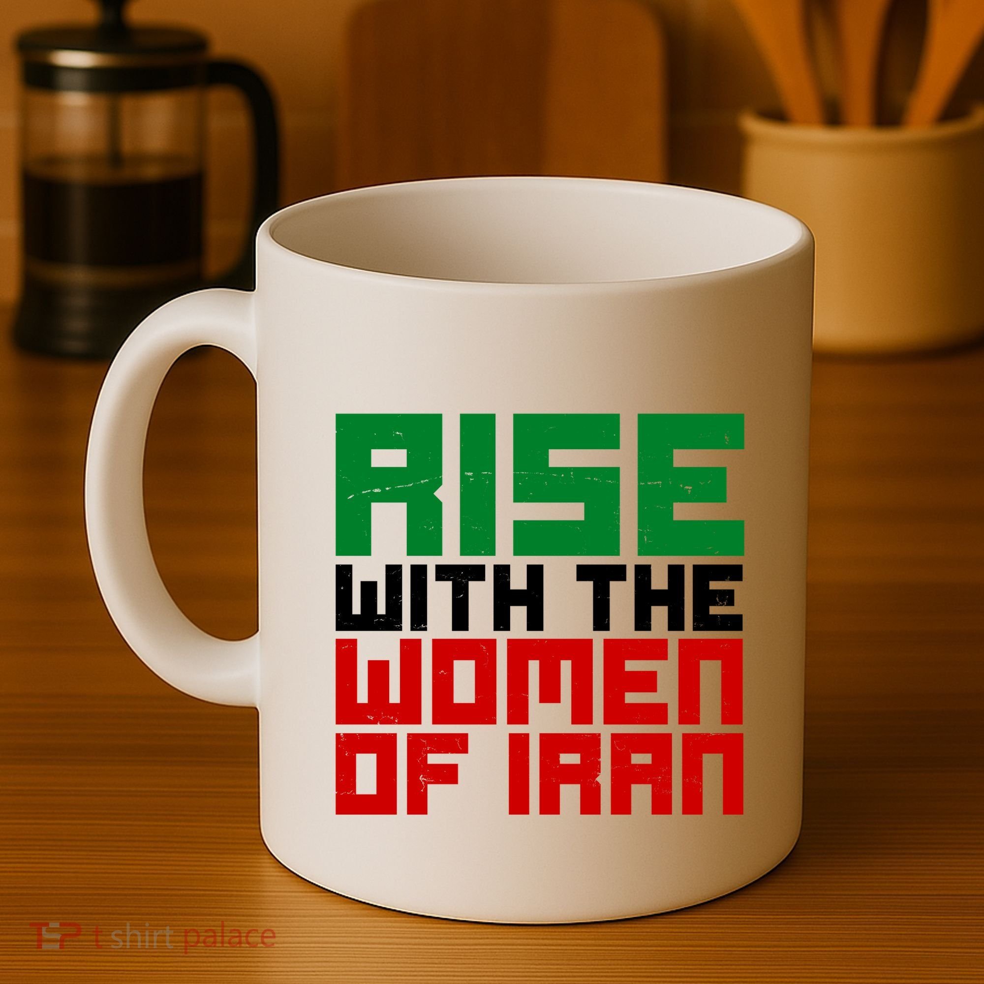 Rise With Women Of Iran Coffee Mug