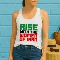 Rise With Women Of Iran Women's Tank Top thumb 2