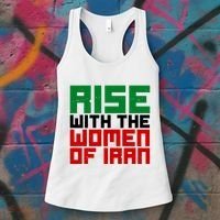 Rise With Women Of Iran Women's Tank Top thumb 3