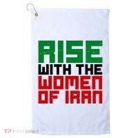 Rise With Women Of Iran Golf Towel thumb 0