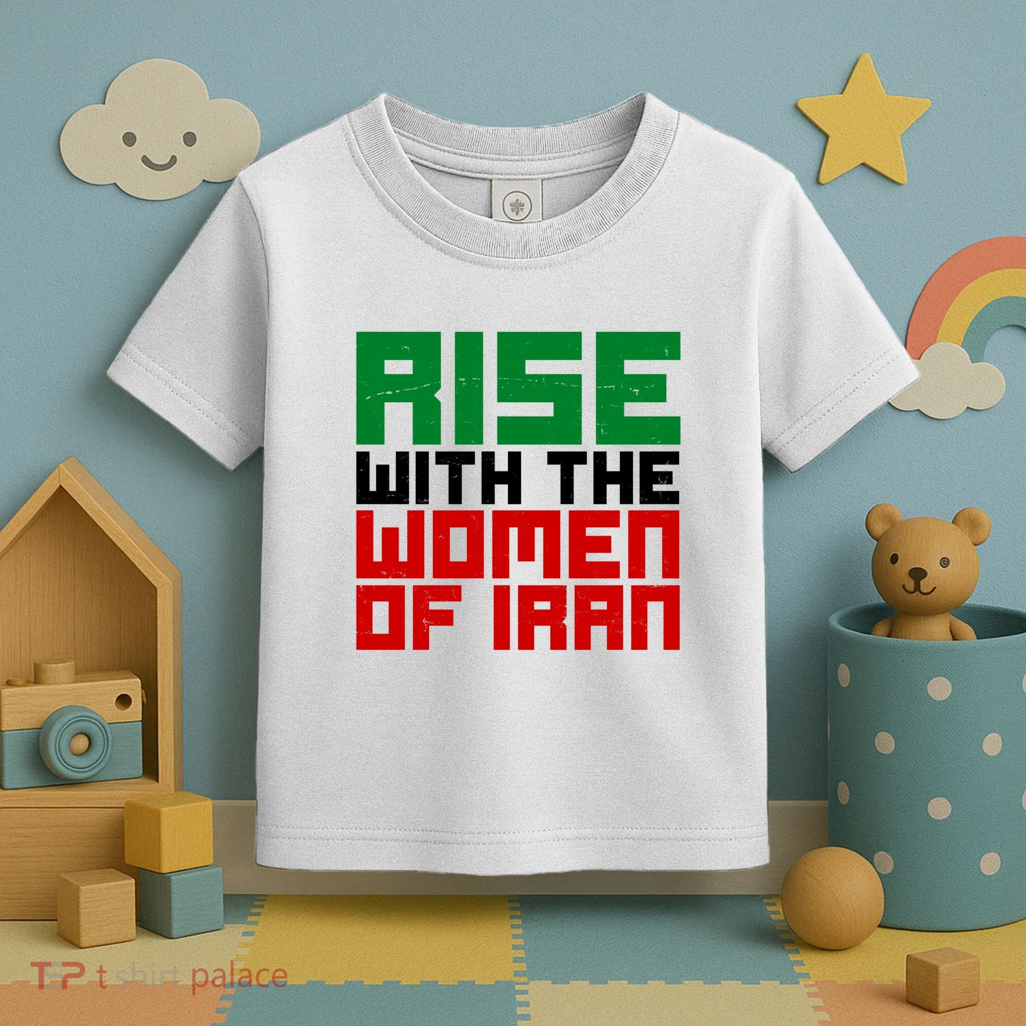 Rise With Women Of Iran Toddler T-Shirt