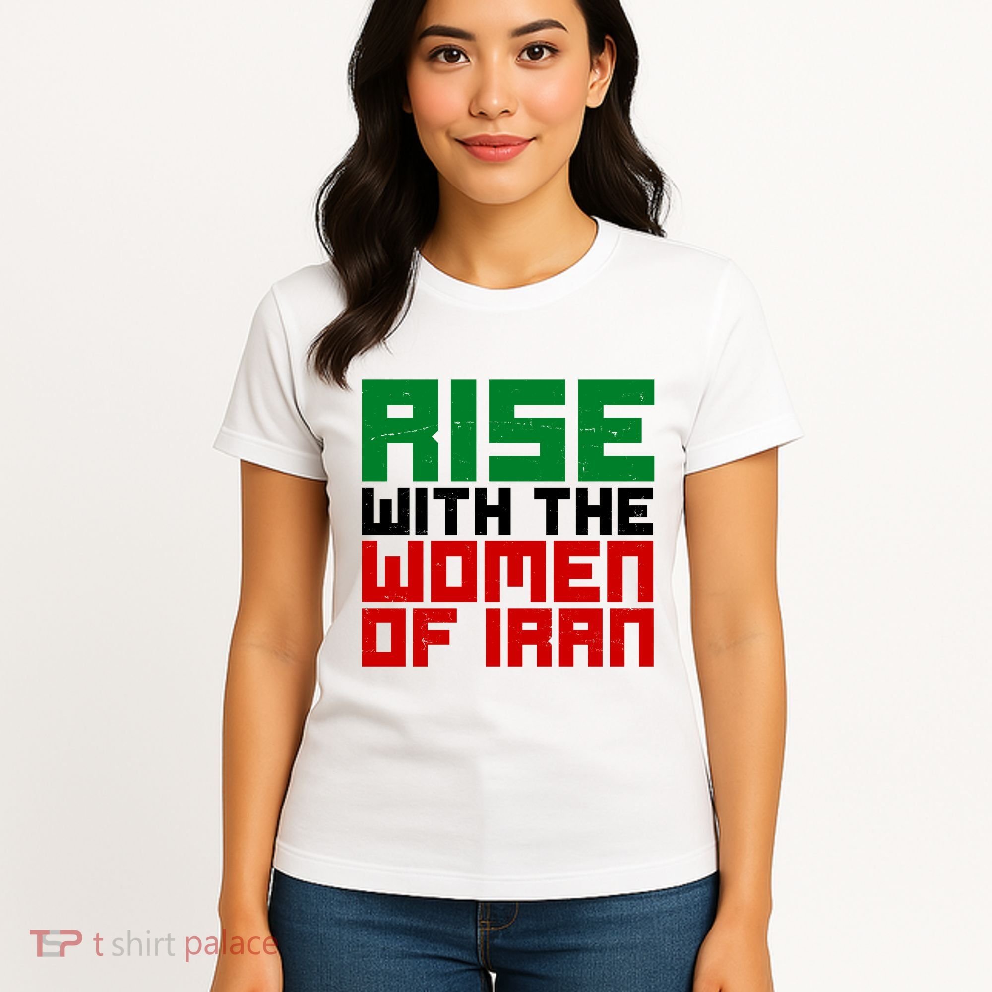 Rise With Women Of Iran Women's T-Shirt