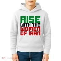 Rise With Women Of Iran Kids Hoodie thumb 4